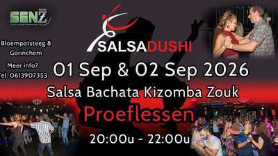 Proeflessen Salsa, Bachata, Kizomba en Kizomba
